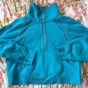 Scuba Half Zip Funnel Neck XS/S Oceanic Blue